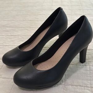 Clark’s Classic Black Women's Heels